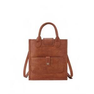 NEW MONTANA WEST women's star studded handbag in brown